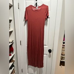 Dip Terracotta short Sleeve Dress